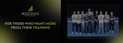 Bozovic Tennis Academy Broschüre 2026