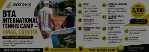 BTA Internationales Tenniscamp - Umag, Kroatien